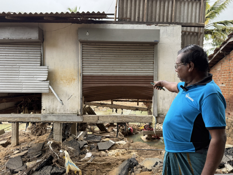 斯里蘭卡的居民表示從未遇過如此大的水患